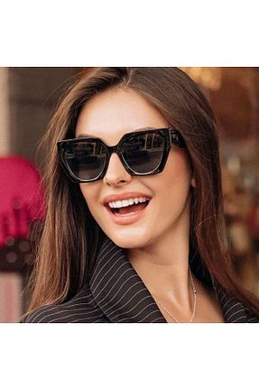 عینک آفتابی مشکی زنانه UV400 gözlükevi - کد 846967700