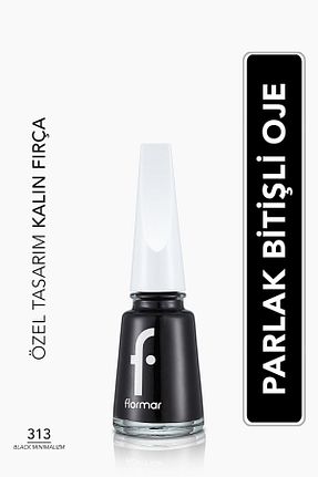 لاک ناخن سفید Flormar - کد 299633010