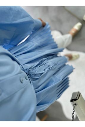 پیراهن حجاب متالیک زنانه کلوش Butik - کد 858153622