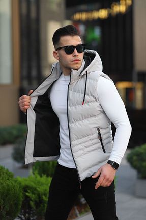 جلیقه طوسی مردانه رگولار Boymen - کد 470203551