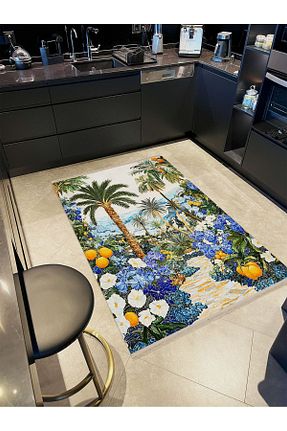 فرش رنگی قابل شستشو Rugs Modern Halı - کد 858964734