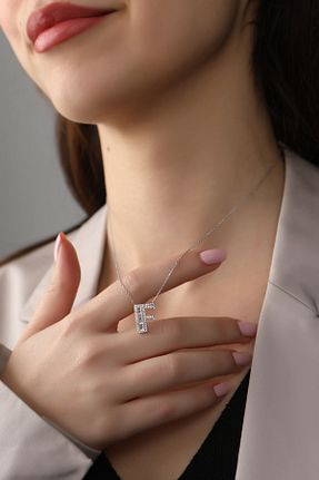 گردنبند نقره رنگی زنانه 925 عیار Sunshine - کد 813258743