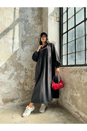لباس مشکی زنانه بافتنی minaaise - کد 859065825