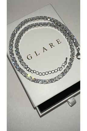گردنبند استیل ( فولاد ) زنانه استیل ضد زنگ GLARE JEWELRY - کد 758150751