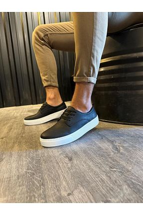 کفش کلاسیک مشکی مردانه چرم مصنوعی Rozero Shoes - کد 859071634