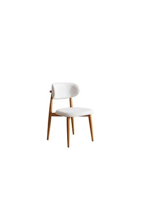 صندلی ناهار خوری سفید چوب Ukbe Sofa - کد 857980440