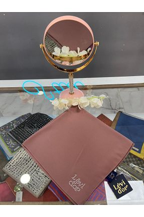 روسری بژ پلی استر MEDİNE - کد 858908374