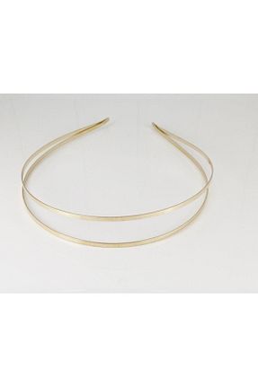 تاج طلائی زنانه فلزی modernist - کد 841140131