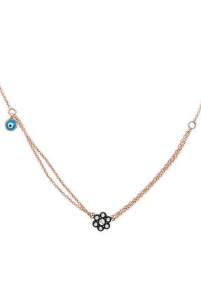 گردنبند الماس SI1 Ariş - کد 858940289