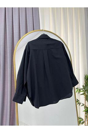پیراهن مشکی زنانه اورسایز modabetce - کد 666088175