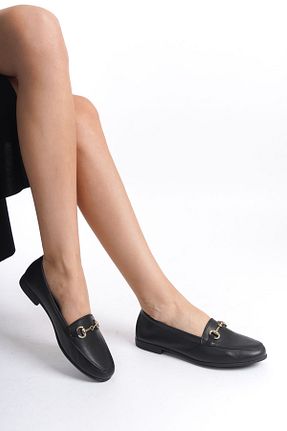 بابت مشکی زنانه چرم خالص RedShoes - کد 858951487