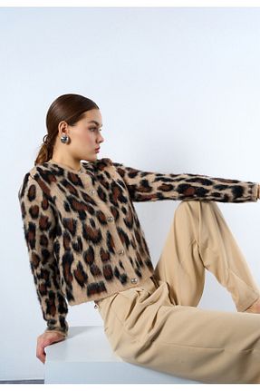 رویه قهوه ای زنانه اکریلیک Zey Studio - کد 798164345