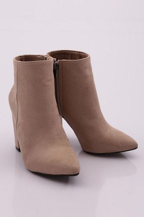 بوت / نیم بوت بژ زنانه جیر Dgn - کد 639281258