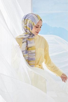 شال بنفش زنانه پلی استر Cardion - کد 845397194