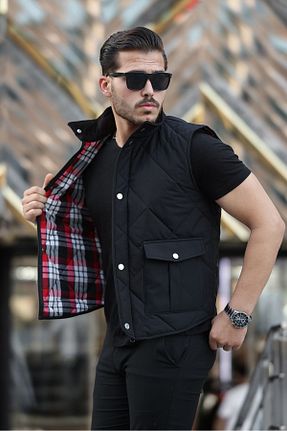 جلیقه مشکی مردانه رگولار Boymen - کد 858981719