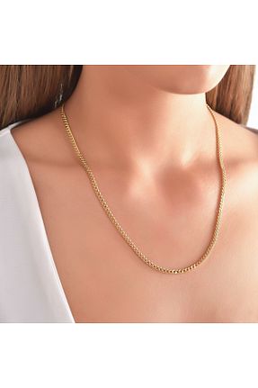 گردنبند طلا زرد زنانه 14 عیار Ariş - کد 858993504