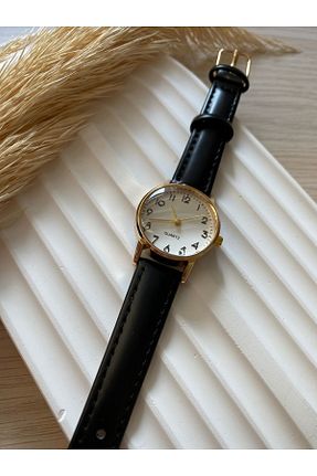 ساعت مچی مشکی زنانه 20-25 میلی متر QUARTZ - کد 830772744