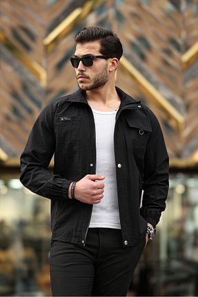 کت مشکی مردانه رگولار BOYS MANS - کد 812213706