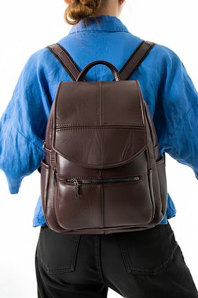کوله پشتی زرشکی زنانه سایز متوسط Erzeno - کد 859117359