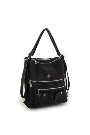 کوله پشتی مشکی زنانه ابعاد بزرگ Nas Bag - کد 76749978