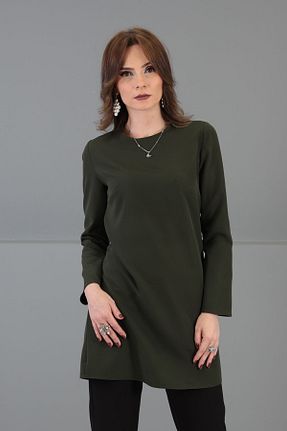 تونیک حجاب خاکی زنانه ویسکون ÖNDER ÖZSOY - کد 465138881