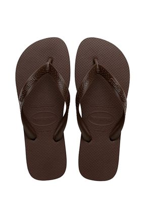 دمپائی قهوه ای زنانه پاشنه تخت Havaianas - کد 817685568