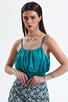 بلوز سبز زنانه چاپی Sense - کد 731185052