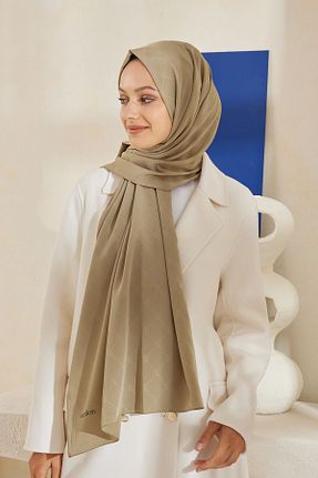 شال سبز زنانه پلی استر Cardion - کد 845397323