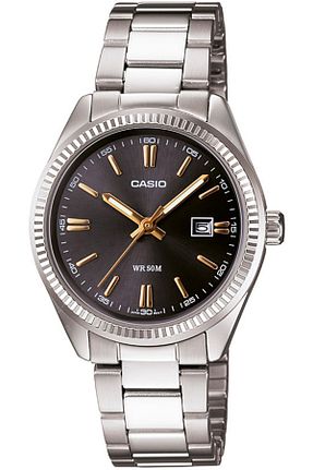 ساعت مچی طوسی زنانه 26-30 میلی متر Casio - کد 1059353