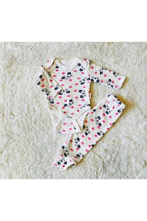 بادی و سرهمی نوزادی نباتی بچه گانه پارچه anne dokunuşu gibi KUZUM BEBE - کد 839171642