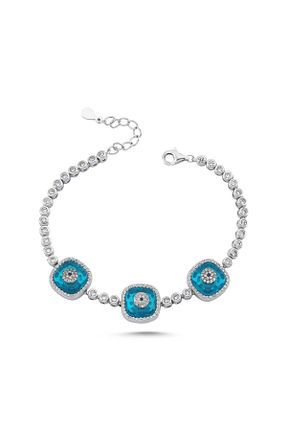 دستبند نقره زنانه 925 عیار Genel Markalar - کد 110689322