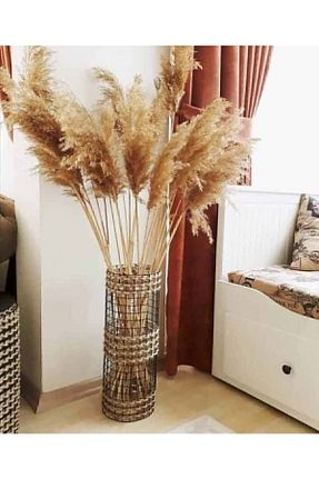 گل خشک و مصنوعی قهوه ای CAN - کد 83027165