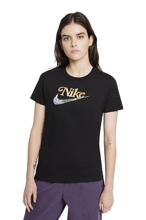 تیشرت اسپرت مشکی زنانه رگولار Nike - کد 335961983
