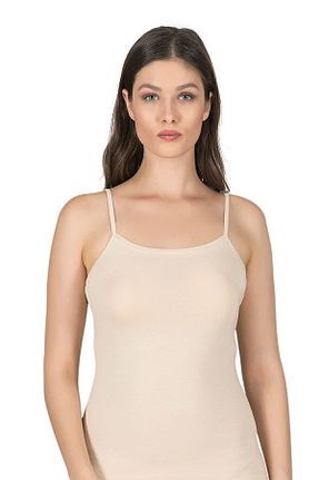 رکابی بژ زنانه مودال ÖZKAN underwear - کد 3718110