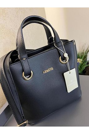کیف دوشی مشکی زنانه چرم مصنوعی Armine - کد 858718604