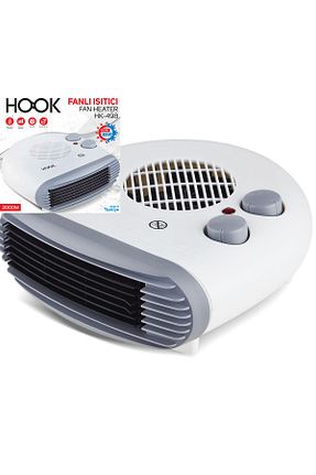 بخاری برقی سفید HOOK - کد 857097612