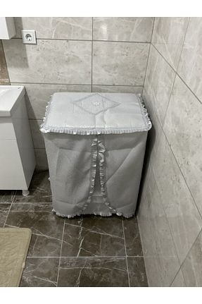 نظم دهنده حمام طوسی پلی استر Çalışkan Çeyiz Evi - کد 234663516