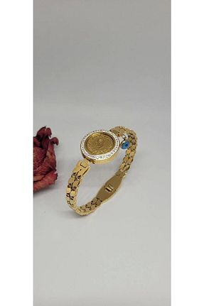 دستبند استیل (فولاد) طلائی زنانه استیل (فولاد) YİĞİTKARANAKSESUAR - کد 670572843