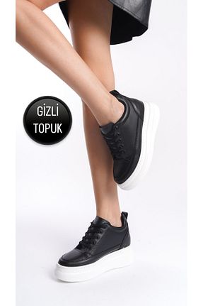 کفش اسنیکر مشکی زنانه بند دار simplicity - کد 809459111