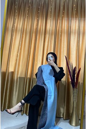 شال گردن آبی زنانه اکریلیک MSASTYLE - کد 466197887