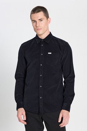 پیراهن مشکی مردانه رگولار Wrangler - کد 806423578