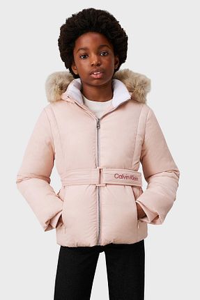 کاپشن صورتی بچه گانه رگولار Calvin Klein - کد 855233975