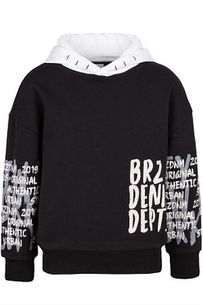 سوئیشرت مشکی بچه گانه چاپی BRZ KIDS - کد 765265761