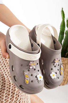 دمپائی قهوه ای زنانه EVA PLN SHOES - کد 814210113
