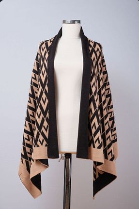 شال مشکی زنانه اکریلیک Sebir Moda - کد 859113016