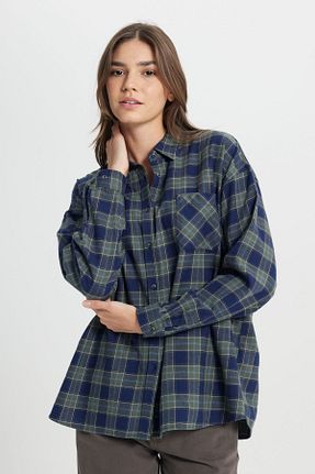 پیراهن خاکی زنانه گشاد Wrangler - کد 859130629