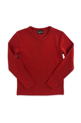 بادی قرمز بچه گانه یقه دوچرخه Cloise - کد 193341555