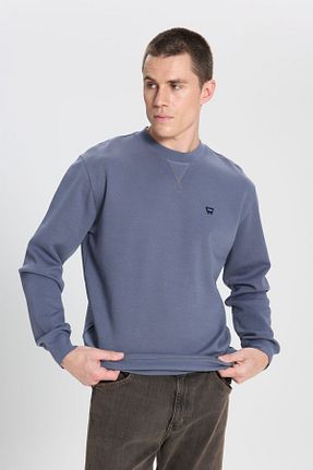 سوئیشرت طوسی مردانه ساده Wrangler - کد 859130619