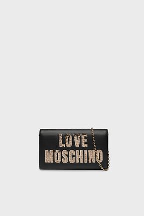 کیف دوشی مشکی زنانه پلی اورتان Love Moschino - کد 833423008