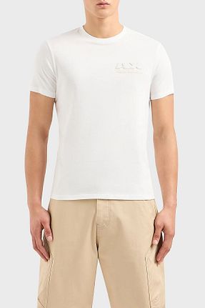 تیشرت سفید مردانه رگولار Armani Exchange - کد 804302200
